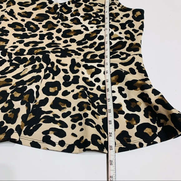 Jules and Leopold leopard print matching top and pencil skirt - Picture 5 of 8